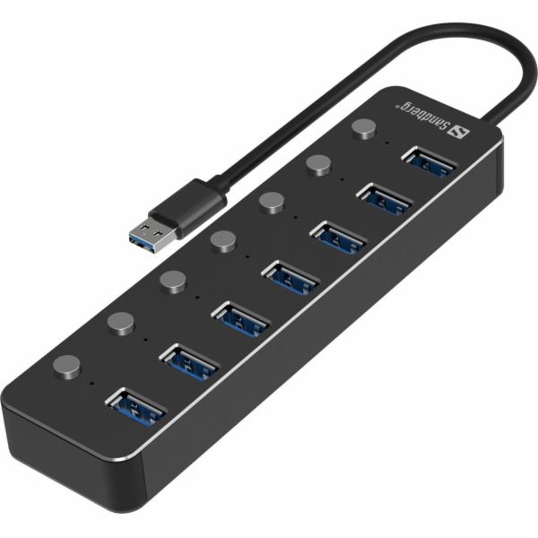 Sandberg 134-33 USB 3.0 Hub 7 portů