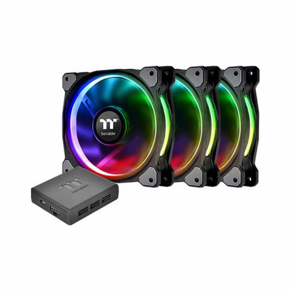 Thermaltake Riing Plus 12 RGB Kit 3x Ventilátor +3x Lumi,...