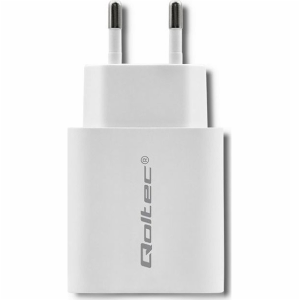 Qoltec 51714 Nabíječka | 18 W | 5-12V | 1,5-3A | USB typu...