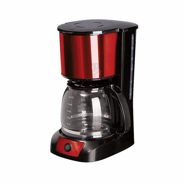 Kávovar překapávač elektrický Burgundy Metallic Line BH-9158