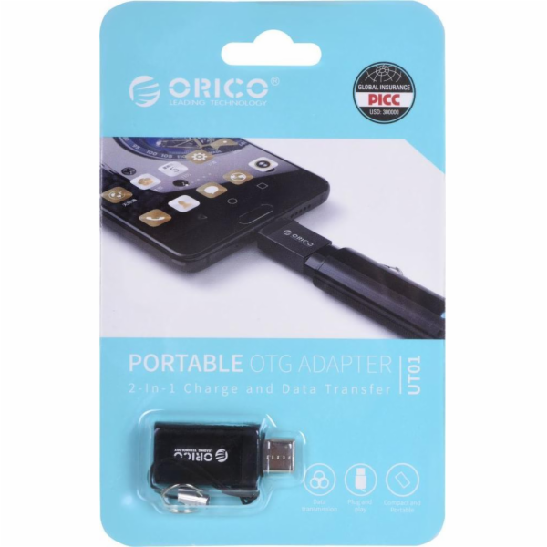 ORICO ADAPTER USB-C USB-A 3.1 CBT-UT01-BK-BP