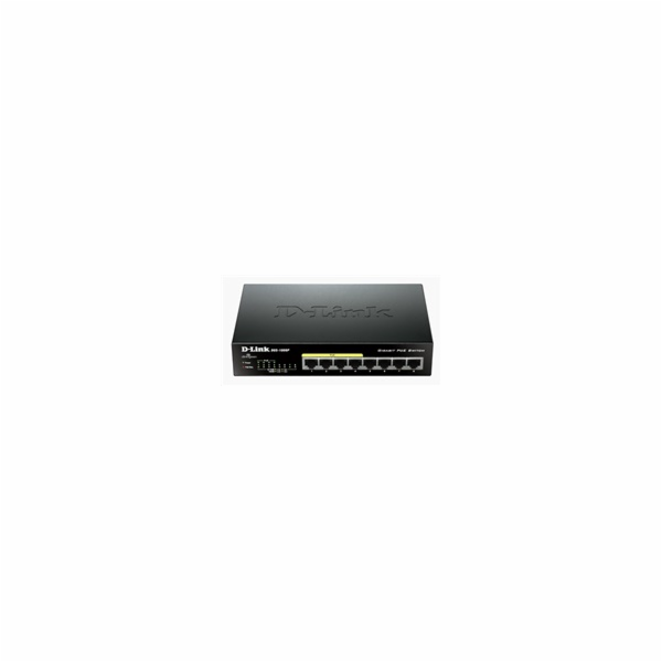 D-Link&nbsp;DGS-1008P&nbsp;8-port&nbsp;Gigabit&nbsp;Desktop&nbsp;Switch,&nbsp;4&nbsp;porty&nbsp;j...