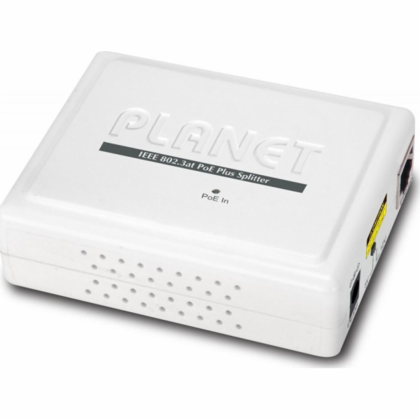 Planet POE-161S, PoE splitter, IEEE802.3at, výstup DC 5V/...