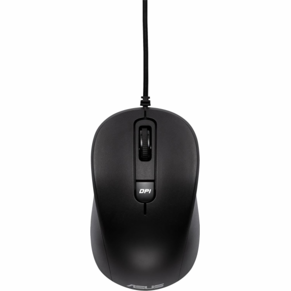 ASUS MU101C Optická myš, drátová, černá