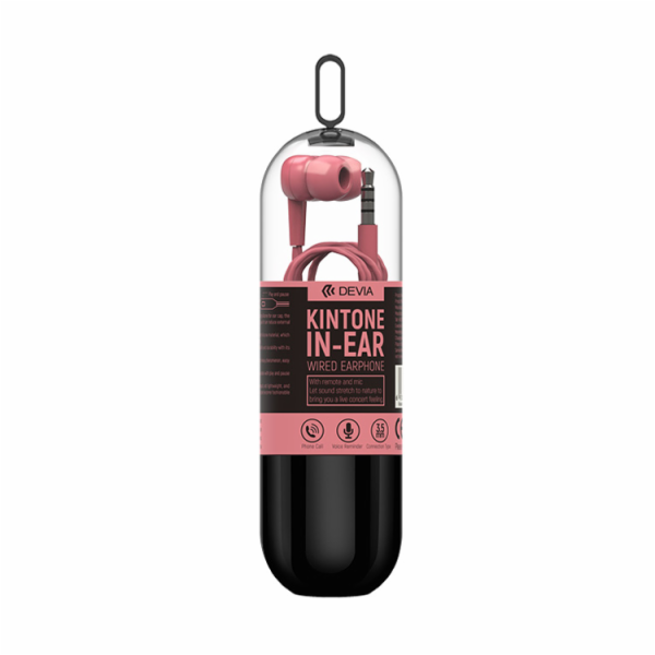 Devia Kintone Headset V2 (3.5mm) pink