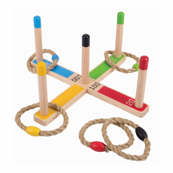 Bigjigs Toys Házení kruhů