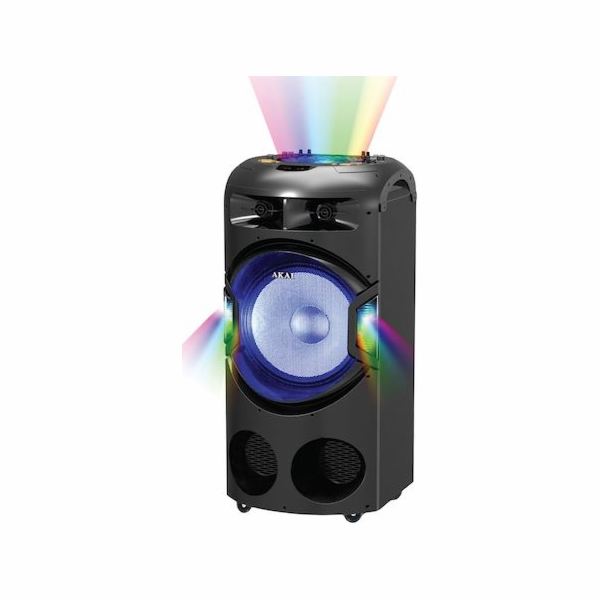 Reproduktor AKAI, DJ-BY4L, přenosný, bluetooth, FM, dual ...