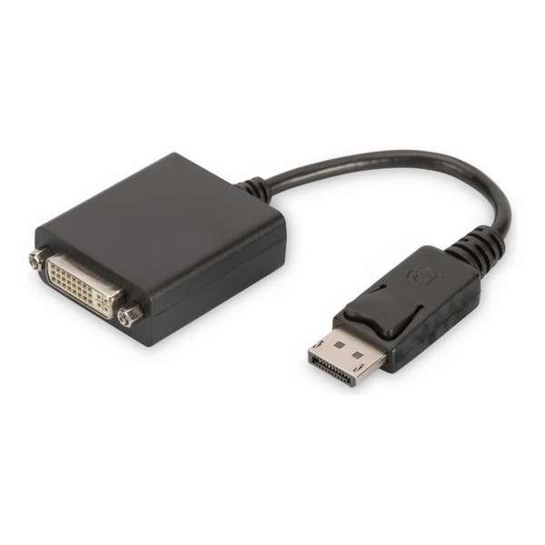 Digitus DisplayPort adapter cable, DP - DVI (24+5) M/F, 0...