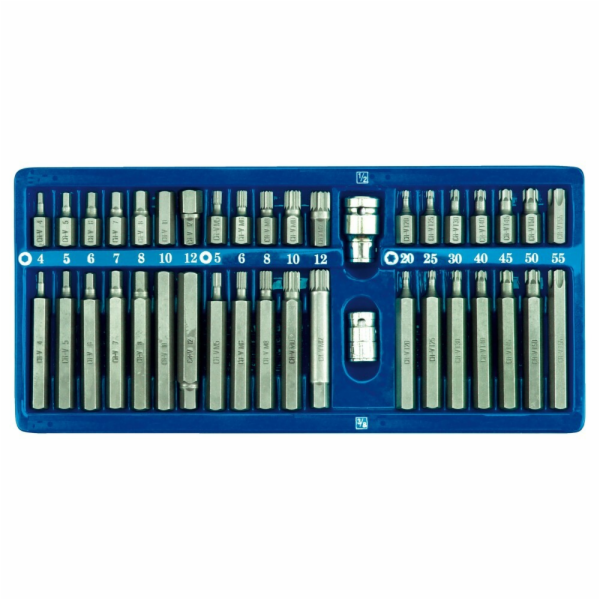 Speciální klávesy Vorel metal hex torx spline 40 kusů