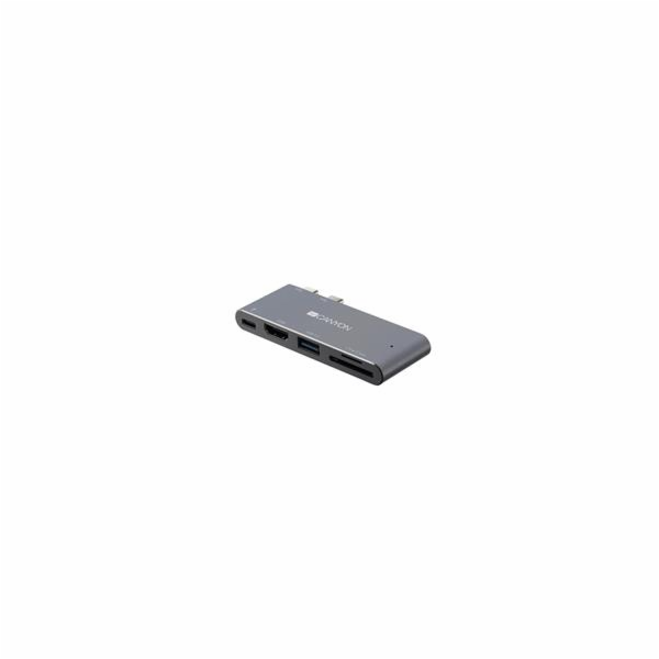 Canyon CNS-TDS05DG CANYON replikátor portů DS-5, 5v1, pro...