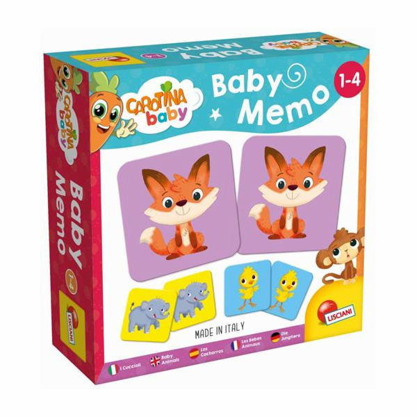 Pexeso Liscianigioch Carotina Baby - zvířátka