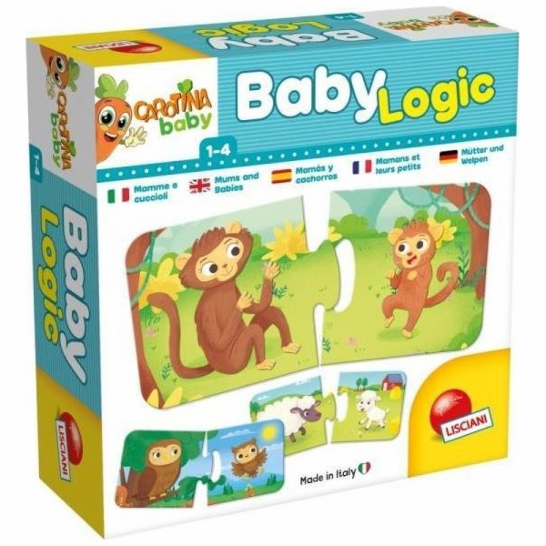 Hra Liscianigioch Carotina Baby Logic - Maminka a mláďě