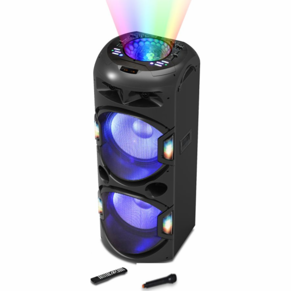 Reproduktor AKAI, DJ-Y5L, Dual, Bluetooth, bezdrátový mik...