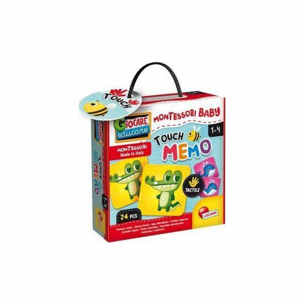 Hračka Liscianigioch Montessori Baby Touch - Pexeso