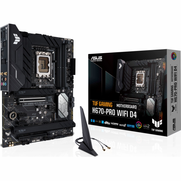 Asus TUF GAMING H670-PRO WIFI D4 90MB1900-M0EAY0 ASUS MB ...