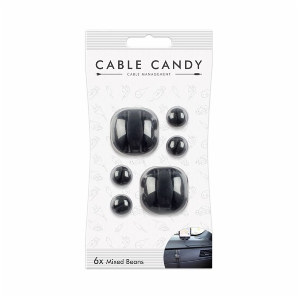 CABLE CANDY Mixed Beans,6ks,čer. CC021