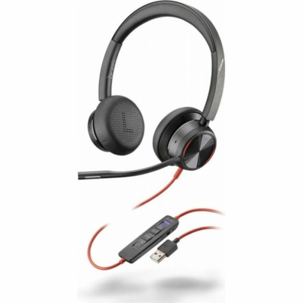 Poly Blackwire C8225-M USB-A ANC sluchátka s mikrofonem (...