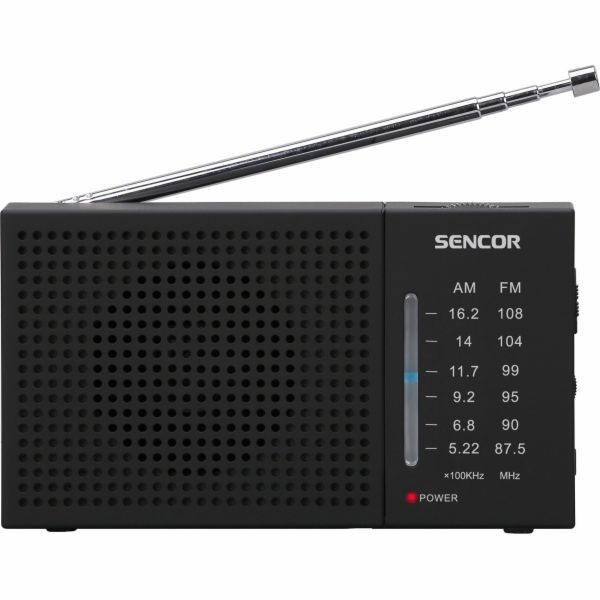 SENCOR SRD 1800 FM/AM PŘENOSNÉ RÁDIO SENCOR