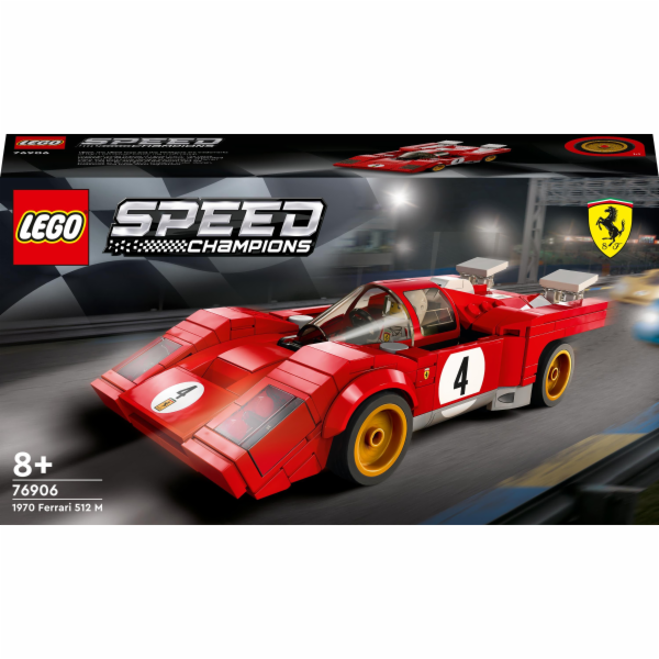 LEGO 76906 Speed Champions 1970 Ferrari 512 M, stavebnice