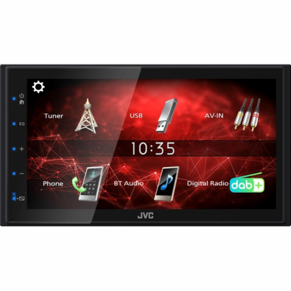 JVC KW-M27DBT Autorádio