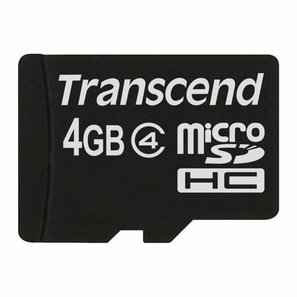 Transcend microSDHC 4GB Class 4