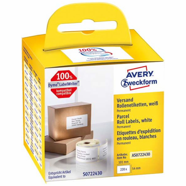 Avery Zweckform ZF UNIVERZÁLNÍ ŠTÍTEK NA ROLU 101X54 220E...