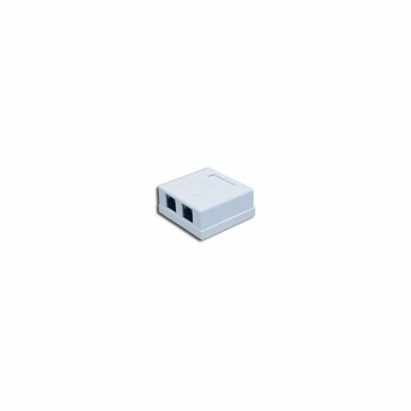 Alantec GN002 wire connector 2xRJ45 White