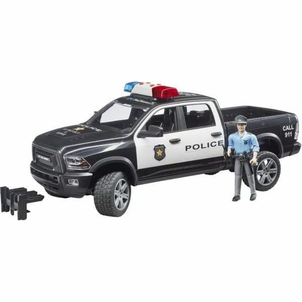 Bruder Policejní auto RAM s policistou