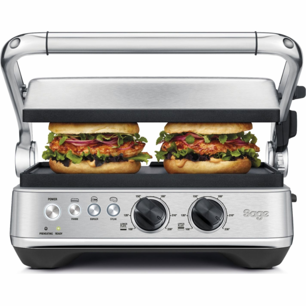 Sage the BBQ & Press Grill stainless steel