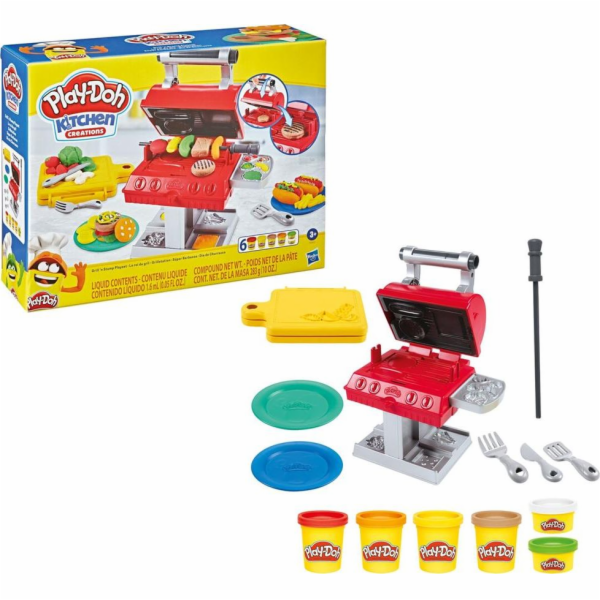 Play-Doh Grillstation, Kneten