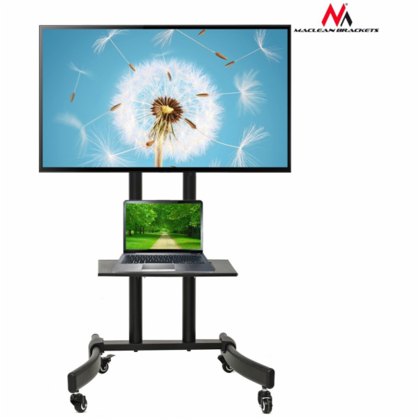 TV trolley stand Maclean  professional  on wheels  max 32...