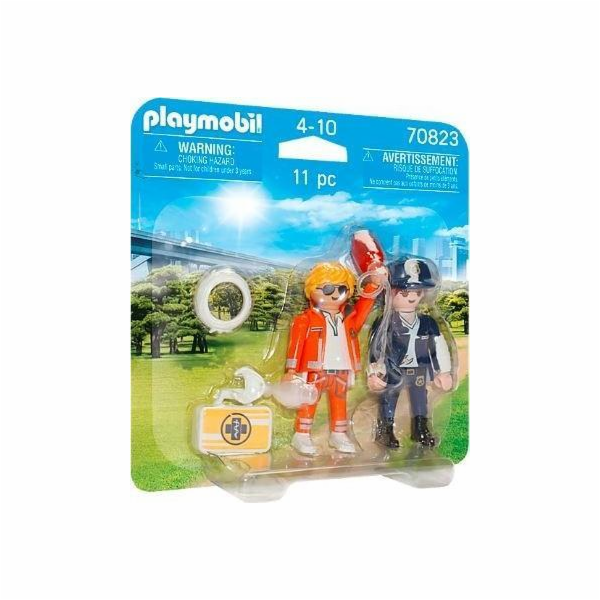 Playmobil Figurky Duo Pack 70823 Lékařka a policistka zác...