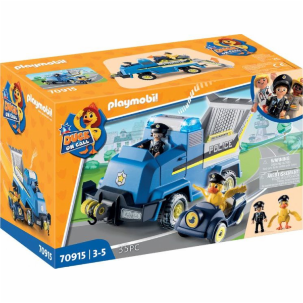 Policejní zásahové vozidlo Playmobil, Duck on Call, 35 dí...