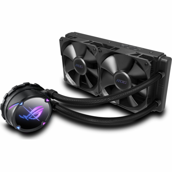 ASUS vodní chladič CPU AIO ROG STRIX LC II 240, 2x120mm