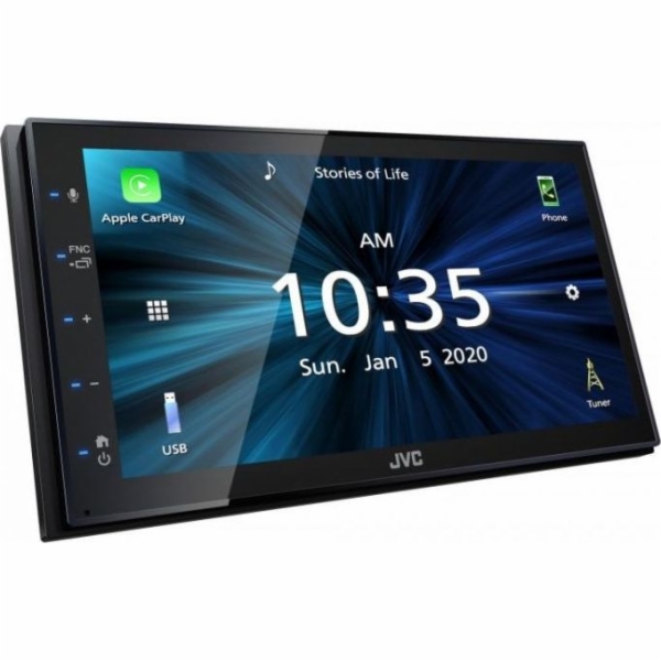 JVC KW-M560BT automobilový mediální přijímač Černá 200 W ...
