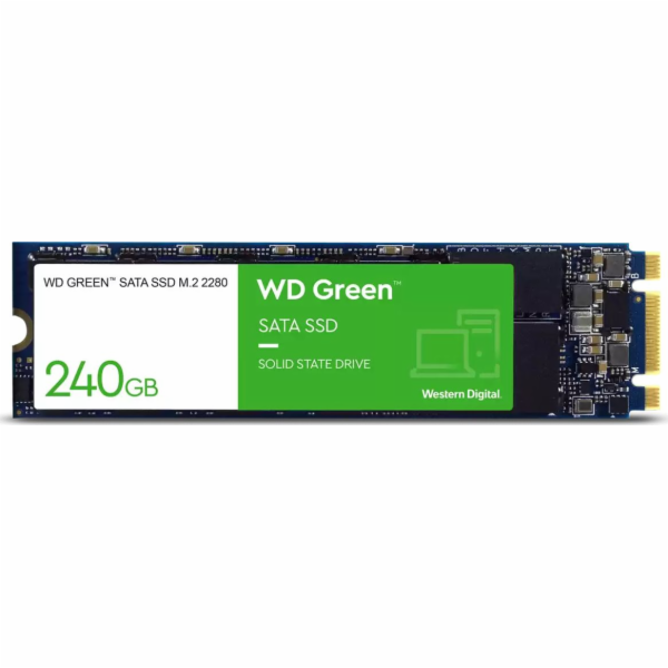 WD SSD GREEN 240GB / WDS240G3G0B / M.2 SATA III / Interní...