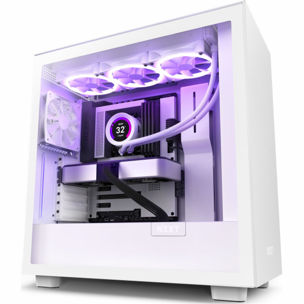 NZXT skříň H7 / ATX / 2x120 mm fan / USB-C / 2x USB / pro...