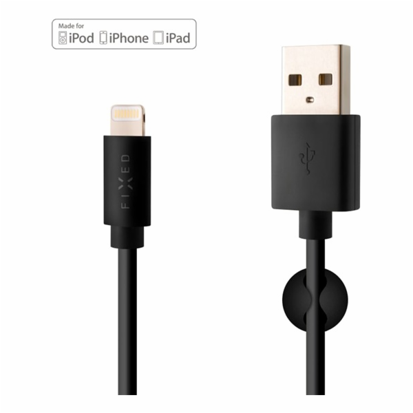 FIXED 1m Lightning kabel, čer FIXD-UL-BK