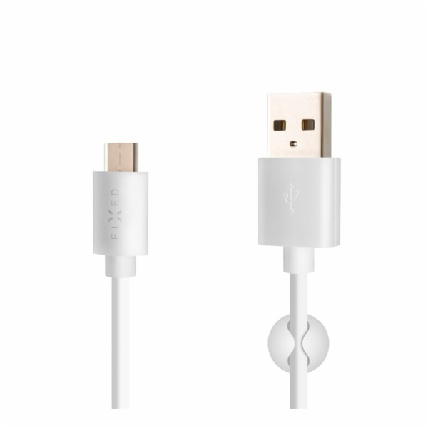 Fixed 2m USB-C kabel, bílý FIXD-UC2M-WH