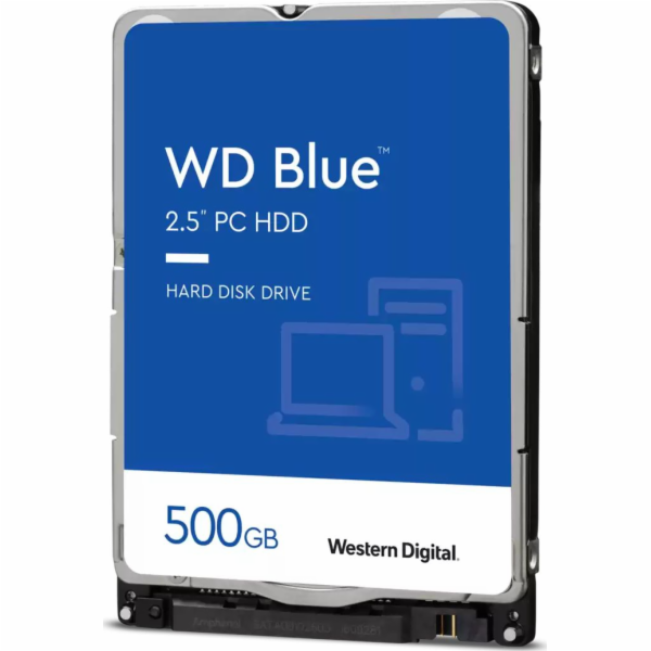 WD BLUE WD5000LPZX 500GB SATA/600 16MB cache, 2.5" AF, 7m...