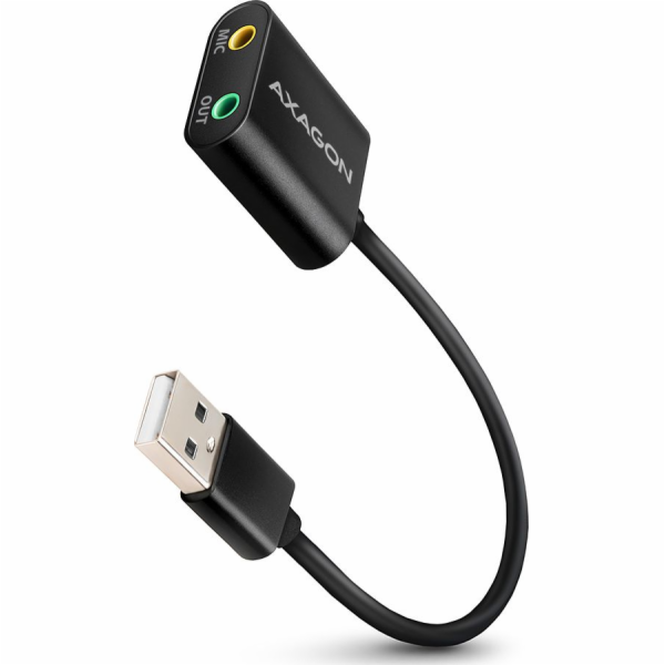 AXAGON ADA-12, USB 2.0 - externí zvuková karta, 48kHz/16-...