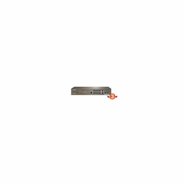 Tenda TEG5312F - L3 Managed Gigabit Switch, 10x RJ45 10/1...