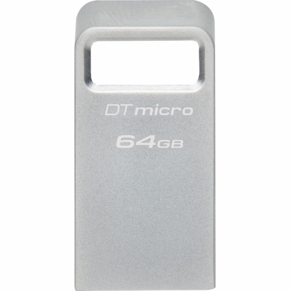 Kingston Flash Disk 64GB DataTraveler Micro 200MB/s Metal...