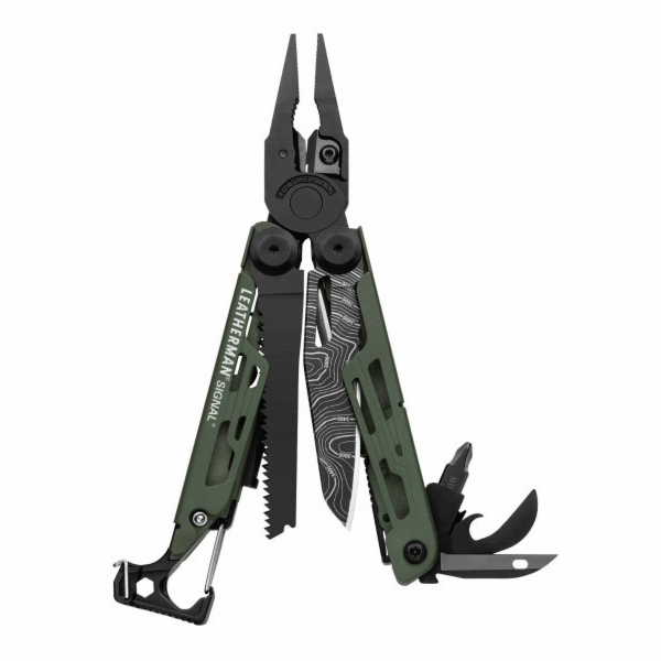 Leatherman SIGNAL Multitool green Topo 