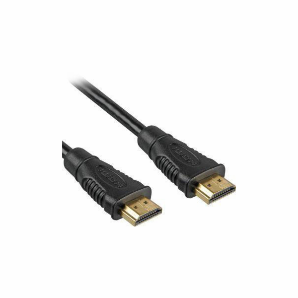 PREMIUMCORD Kabel HDMI - HDMI 0,5m (v1.4, 3D, zlacené kon...