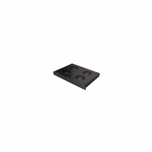 19" ventilační jednotka XtendLan, 4 ventilátory, LCD disp...