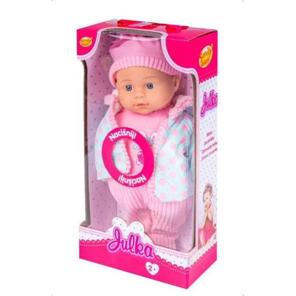 Lalka bobas w kurteczce
