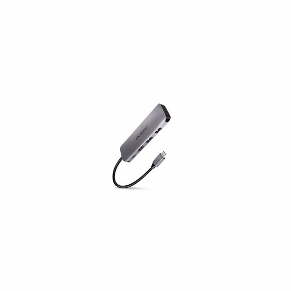 AXAGON HMC-5, USB 3.2 Gen 1 hub, porty 2x USB-A, HDMI, SD...
