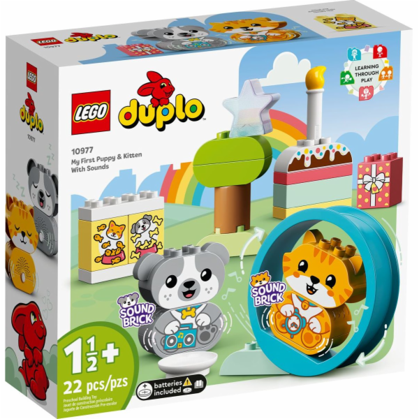 Stavebnice Lego Moje první štěňátko a koťátko vydávající ...