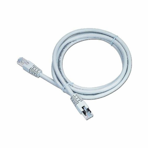 Gembird patch kabel FTP Cat. 6A LSZH, 5 m, šedý